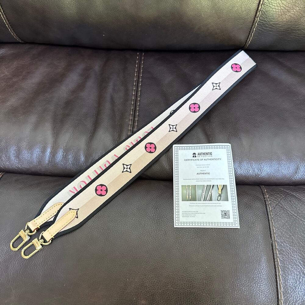 Louis Vuitton Jacquard Strap Pink